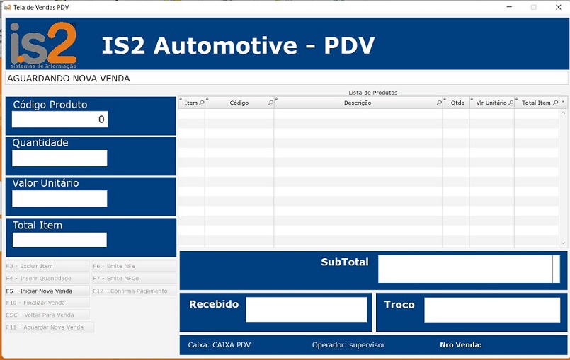 Software Autopeças - PDV Itens