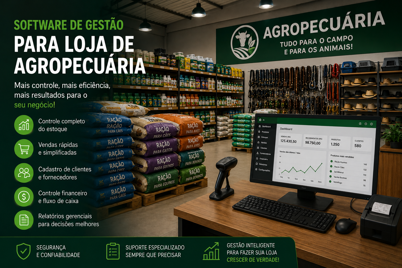Software de gestão loja de roupas