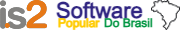 Logomarca IS2 Software Popular do Brasil