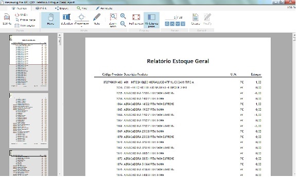 Software Oficina Mecânica - Relatório de Vendas