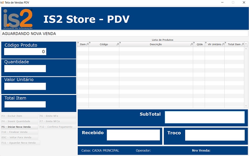 Software Loja de Roupas - PDV Itens